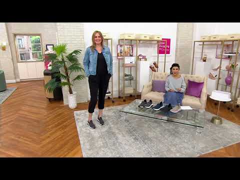 Clarks Cloudsteppers Slip-On Knit Sneaker - Circuit Path on QVC