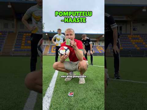 POMPUTTELU -HAASTE ⚽️✅ | w/ @satuseta & @JuhoFlow