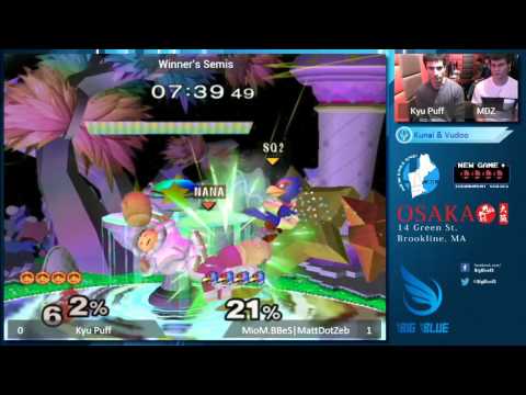 New Game+ XXXVIII - KyuPuff (Ice Climbers) vs MioM.BBeS|MattDotZeb (Falco) SSBM WS