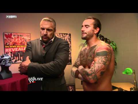 Triple H On CM Punk Returning To WWE: “Never Say Never”