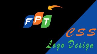 How To Create Logo Design With HTML & CSS|  Create Logo with CSS