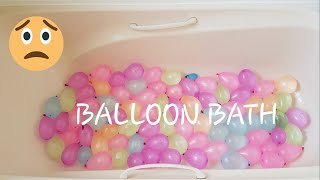 WATER BALLOON BATH CHALLENGE (extended) by c717g