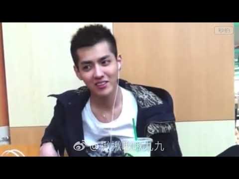 Kris Wu in Cantonese, He was so shy in Hong Kong