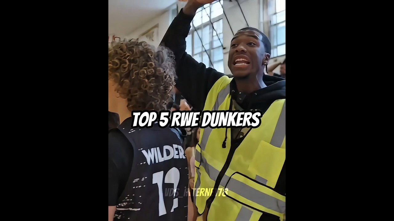 TOP 5 RWE DUNKERS #basketball #rwe #aau #dunk #edit #highschool