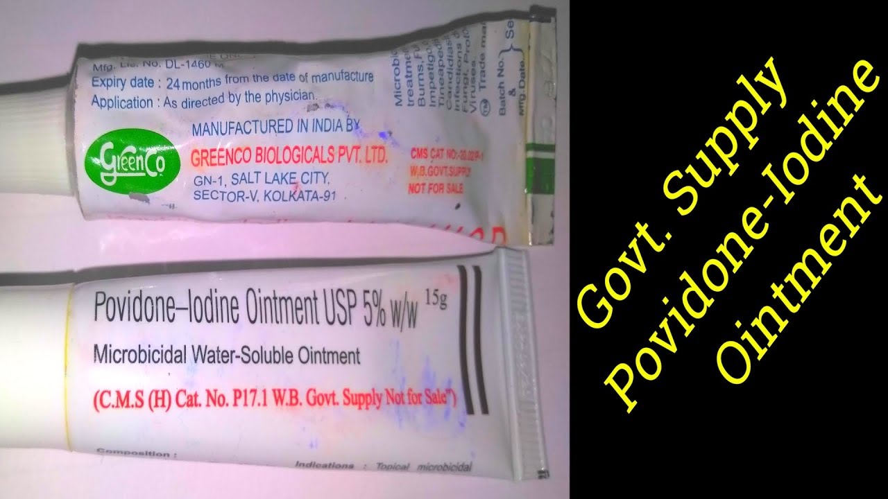 Povidone-Iodine Ointment Review Bengali.