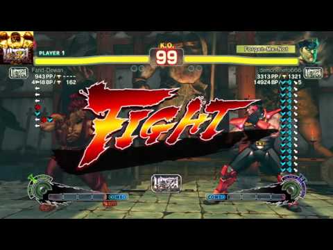 ULTRA STREET FIGHTER IV Farid-Dewan v M Bison (demonenero666)