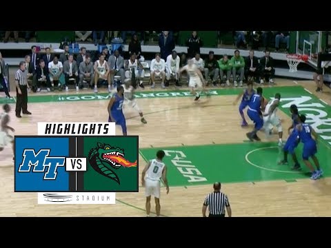Middle Tennessee vs. UAB Basketball Highlights (2018-19) | Stadium