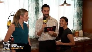 Noah interviews cast ahead #ncis crossover | #ncishawaiiseason2