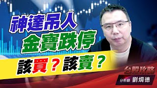 神達吊人，金寶跌停，該買？該賣？｜台股攻略｜劉烱德 (圖)