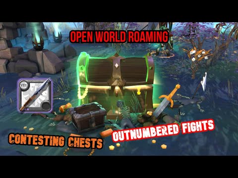 ROAMING WITH SPEAR IN OPEN WORLD | Albion Online - Adventures of Spikey Boi