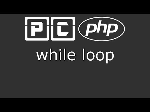 PHP beginners tutorial 19 - while loop