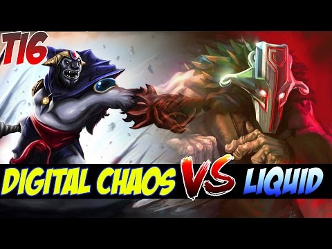 Digital Chaos VS Team Liquid - Game 1 And Game 2 - TI6 Group - Dota 2