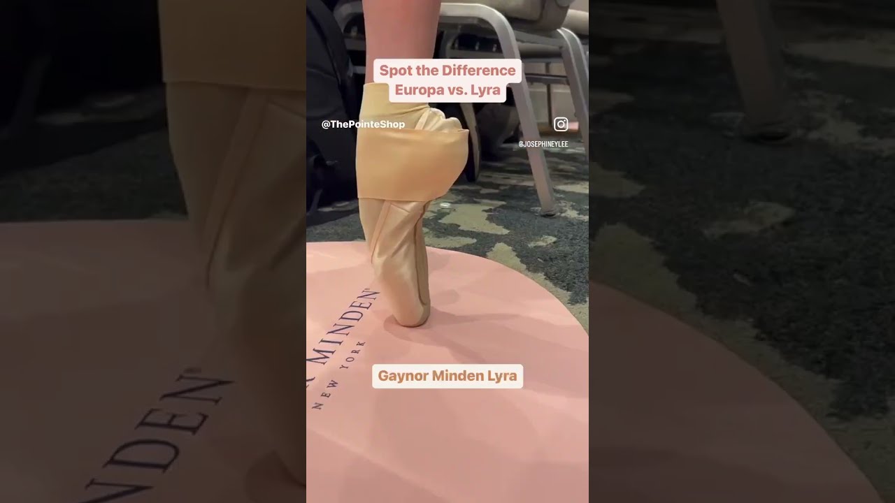 NEW GAYNOR MINDEN POINTE SHOE