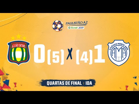 São Caetano 0 (5) x (4) 1 Monte Azul - Quartas de Final Paulistão A2 Sicredi