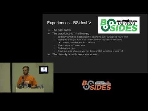 Bsides Cape Town 2018 - Rite of Passage Talk