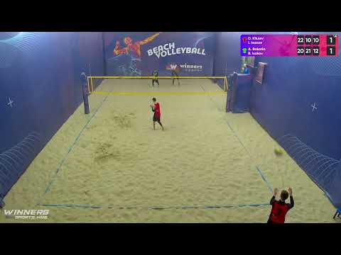 21:35 D. Kliuiev / I. Ivanov - A. Bakotin / B. Isakov 13.01.2023 | Winners Beach Volleyball