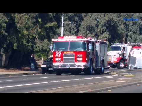 Big Rig Truck Overturns on Memorial Day 5/25/15