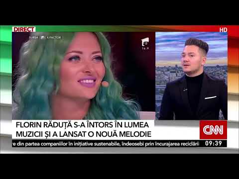 Florin Raduta Interviu @Antena3CNN : Castigatorul X Factor Revine In Lumea Muzicii cu "Sunt Bine"