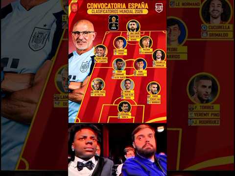 Spain’s Full Squad for World Cup 2026! 🇪🇸⚡