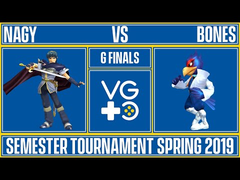 UD Semester Tournament Spring 2019 - Singles - Grand Finals - Nagy (Marth) vs. Bones (Falco)