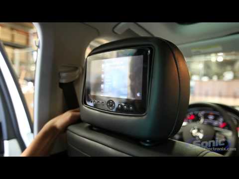 Carshow CS9000-DI Factory Matched Headrest Monitors-video