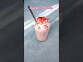 How To Make Strawberry Milkshake At Home