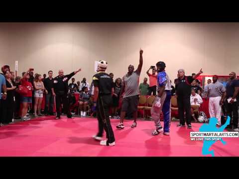 Justin Ortiz vs Avery Plowden - Men's Semi Final Sparring - US Capitol Classics & China Open 2014
