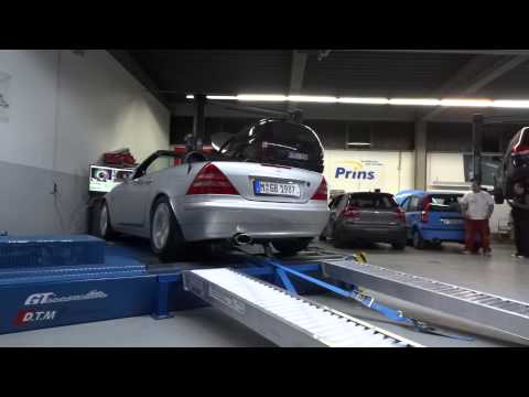 Mercedes-Benz SLK 230 Prüfstand München - Dynorun GT-Innovation