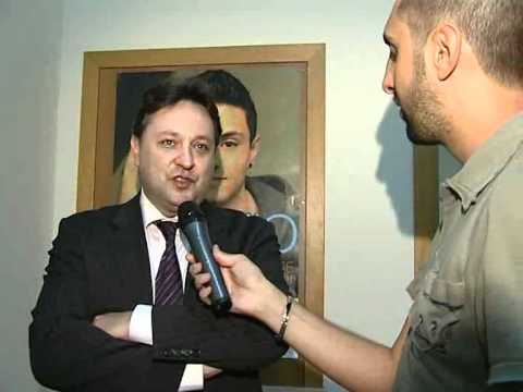 Il sindaco De Meo e Fazzone salutano Virginio prima del concerto