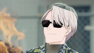 BTS Fire MV but everytime they say &quot;bow wow wow&quot; viktor nikiforov says &quot;wow&quot;