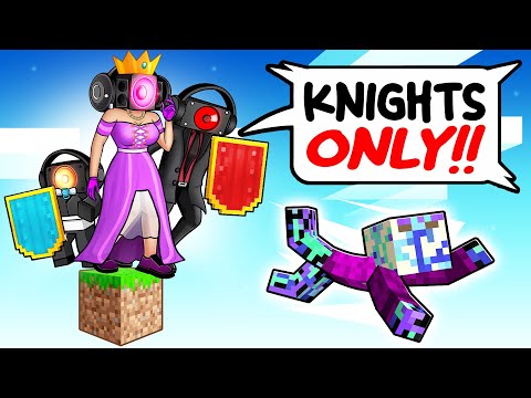 Damsel Trapped in Knights-Only Block!