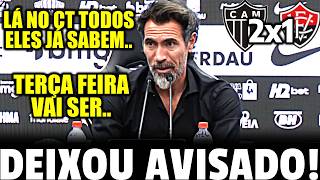O BARBA DEU O AVISO!! OLHA O QUE EDUARDO DOMINGUEZ DISSE APÓS ATLETICO 2 x 1 VITÓRIA