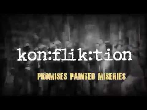 KONFLIKTION - promises painted miseries lyrics video