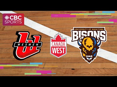 Canada West: Men's Basketball - Winnipeg Wesmen vs Manitoba Bisons | #CBCSports