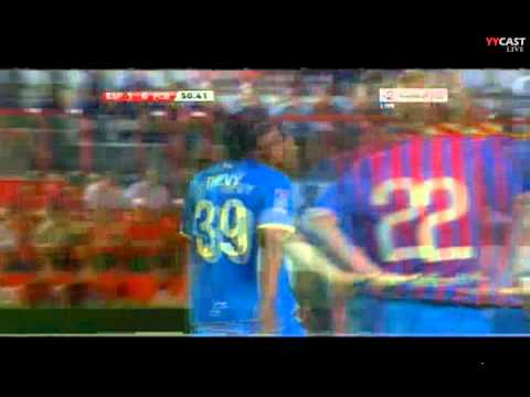 Thievy first goal | Espanyol 1-0 FC Barcelona | 9/8/2011