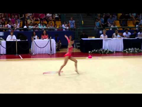 Victoria Filanovsky hoop Israeli Championship 2015