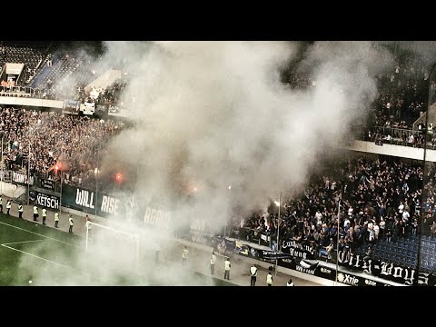 🔥 Pyro-Intro SV WALDHOF MANNHEIM - KFC UERDINGEN (24.05.2018). 3. Liga Relegation
