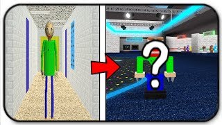 Creating And Becoming Baldi Basic In Roblox Animatronic World