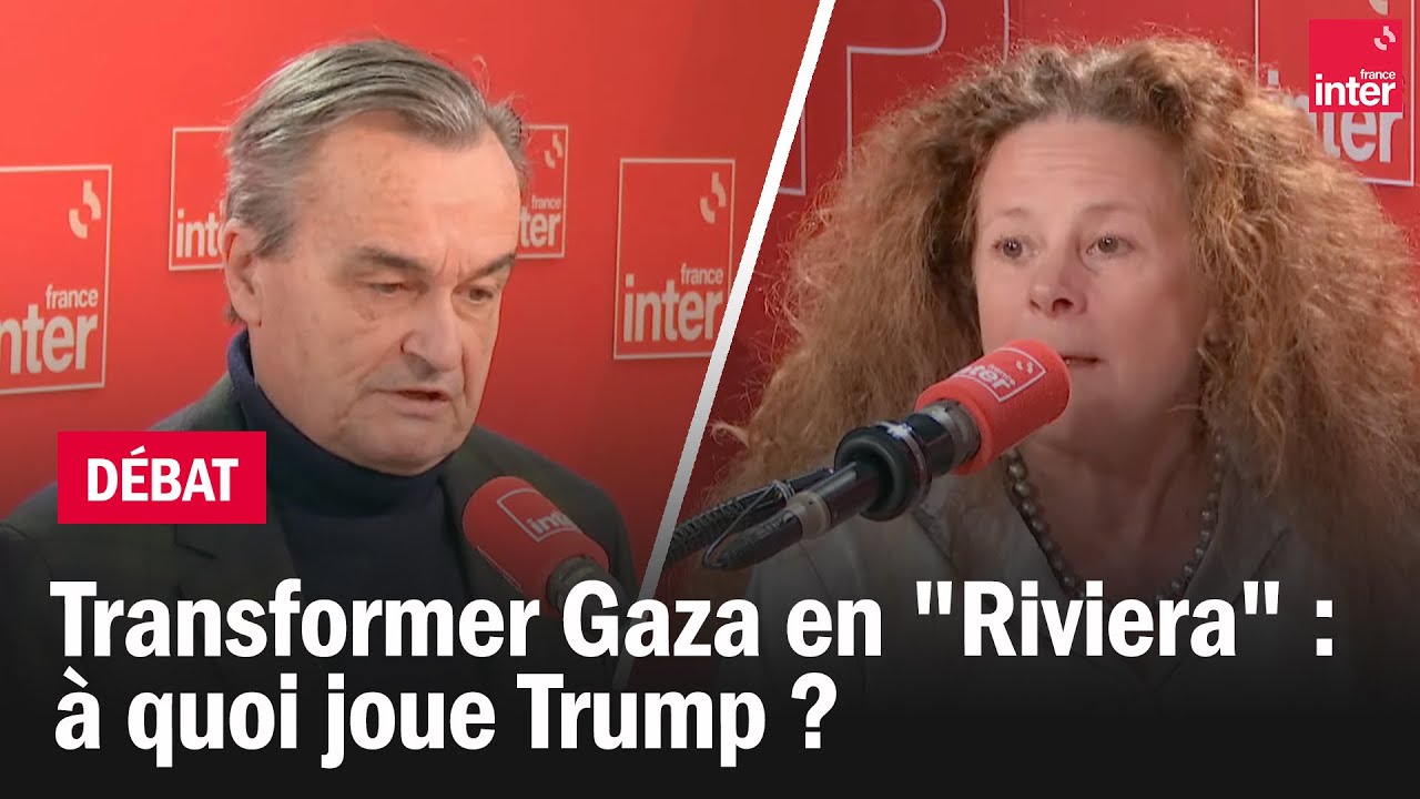 Transformer Gaza en "Riviera" : à quoi joue Trump ? - Le débat du 7/10