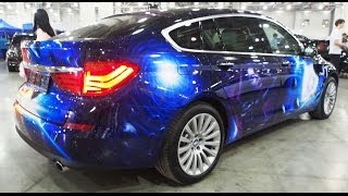 preview picture of video 'BMW 5-Series GT airbrush Body tuning'