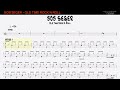 BOB SEGER Old Time Rock N Roll DRUMLESS BACKING TRACK DRUM SCORE