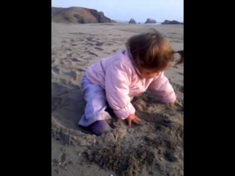 Luanne 9 months at the beach