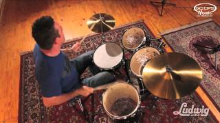 Video thumbnail for Ludwig Accent Drum Set played by Jim Riley from Rascal Flatts by GoDpsMusic Live