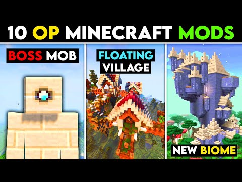 10 *OP* Minecraft Mods You Must Try In 2023 😍