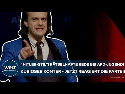 GIEßEN: "Hitler-Stil"! Rätselhafte Rede bei AfD-Jugend! Kurioser Konter - Jetzt reagiert die Partei!
