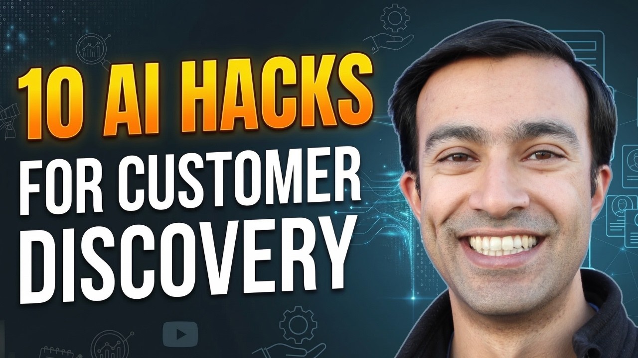 Top 10 AI Hacks for Customer Discovery by Reforge's Sachin Rekhi at Lean Product Meetup