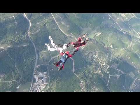 Coupe 2015 de la ligue de parachutisme VR equipe cote d'azur saut 4