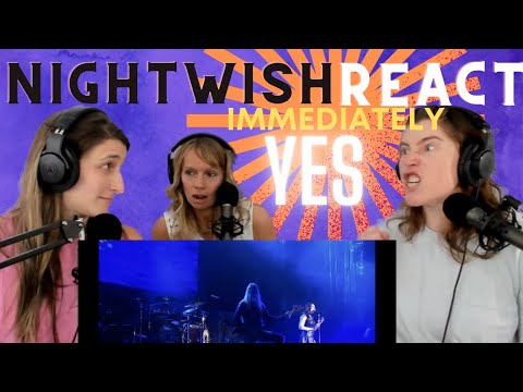 3 Middle Aged Women watch Nightwish for the first time and give a true blind reaction #podcast 💬💬