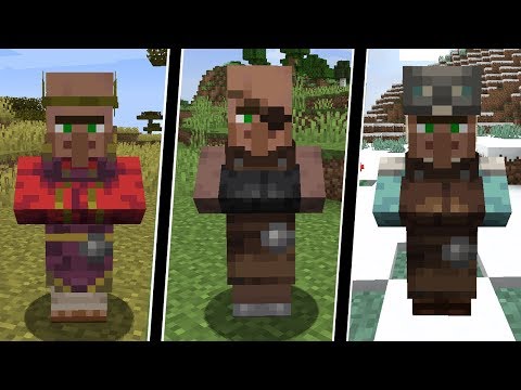 Jazzghost -  REACTING TO THE NEW VILLAGERS OF THE NEW MINECRAFT!  (I LIKED?)