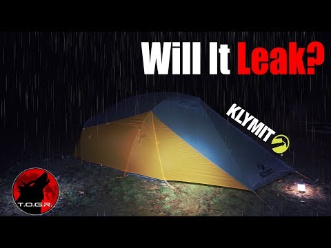 Will It Leak? - Test Night - Klymit Maxfield 2 Tent